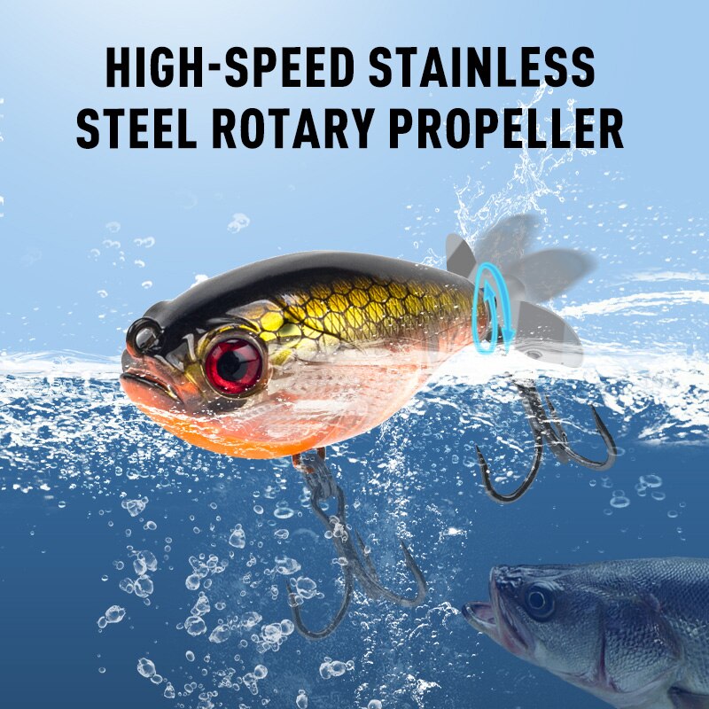 Kingdom Propeller Topwater Pop - Fishing Lure Spinnerbait review and price