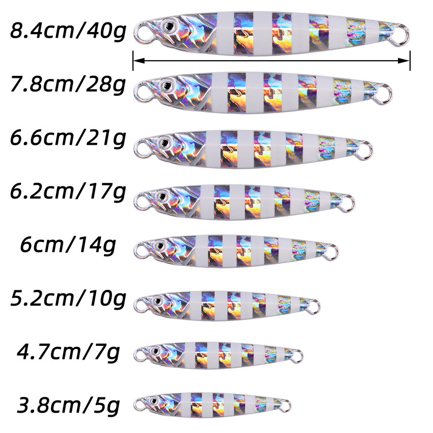 10pcs Metal Jig 7g 10g 14g 17g - Fishing Lure Spoon review and price
