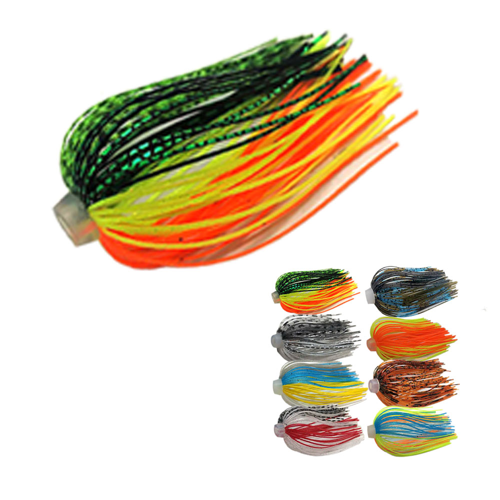 5 pcs/lot 88 Strands 64mm Sili - Fishing Lure Buzzbait review and price