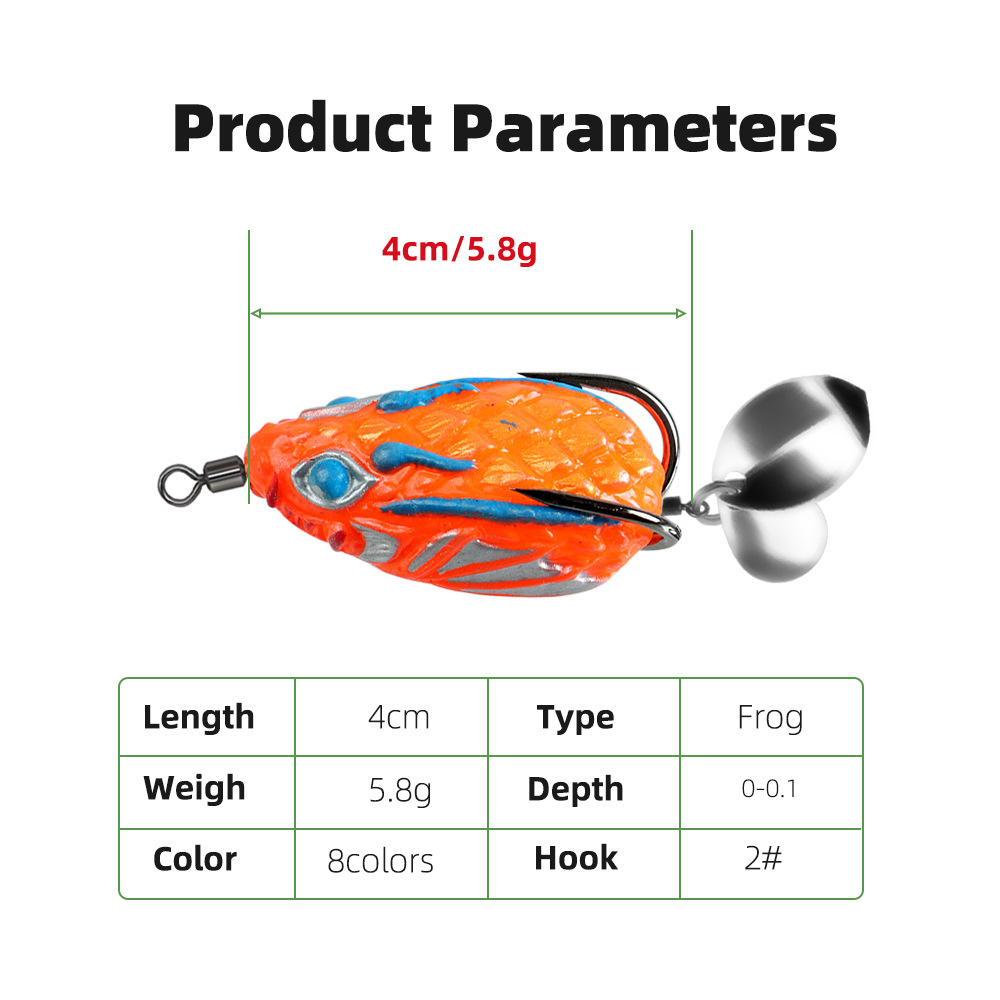 4cm/5.8g 1pc/8pcs Thai Style T - Fishing Lure Blade Bait review and price