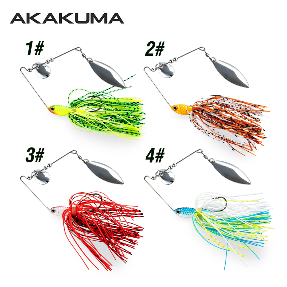 4pcs 18g Spinnerbait Fishing L - Fishing Lure Spinnerbait review and price