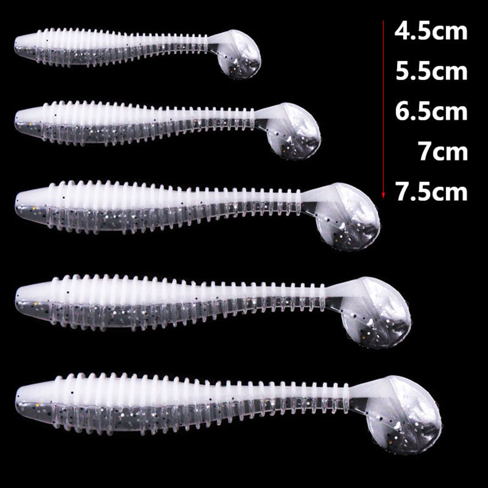 WALK FISH 10PCS Soft Lures Sil - Fishing Lure Swimbait review and price