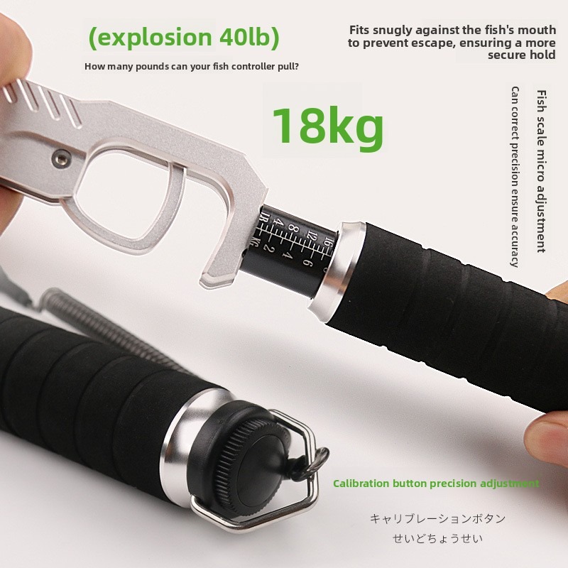 Lightweight Aluminum Fish Grip - Fishing Lure Accessories review and price