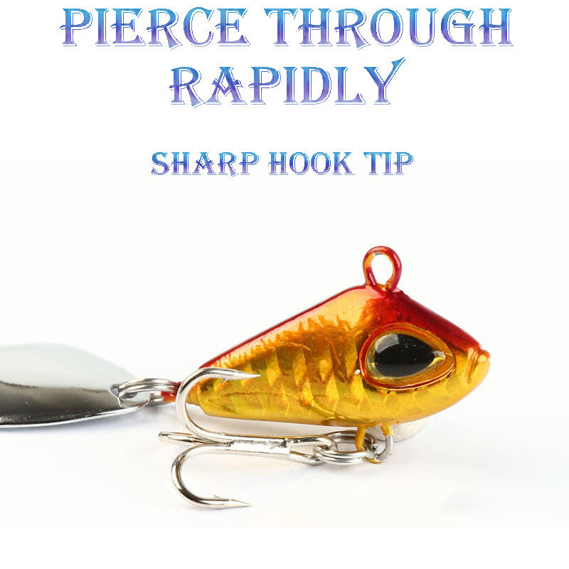1pc 6/11/18/22g VIB Crankbaits - Fishing Lure Spinnerbait review and price