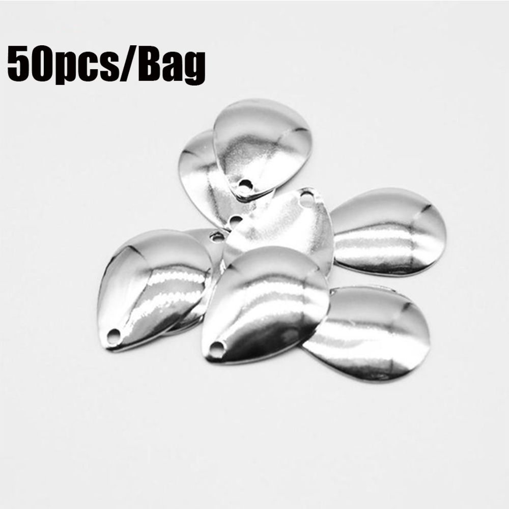 50pcs Rotate Sequin Smooth Nic - Fishing Lure Spinner review and price