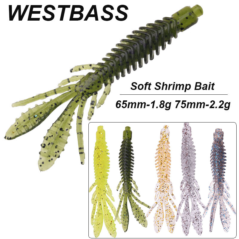 WESTBASS 5PCS Soft Larva Baits - Fishing Lure Spinnerbait review and price