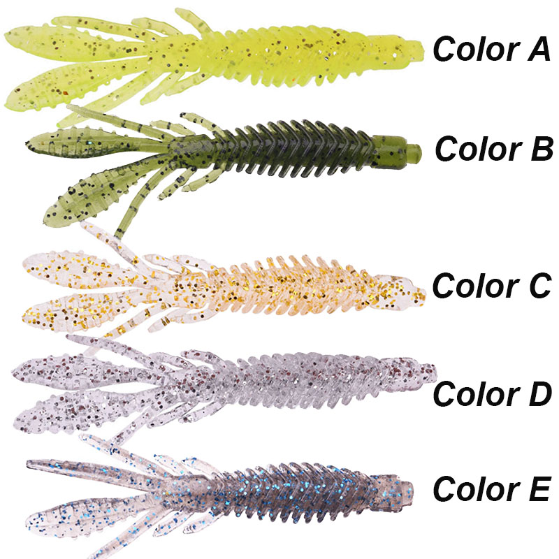 WESTBASS 5PCS Soft Larva Baits - Fishing Lure Spinnerbait review and price