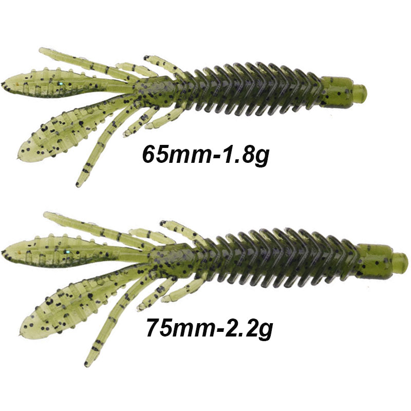 WESTBASS 5PCS Soft Larva Baits - Fishing Lure Spinnerbait review and price