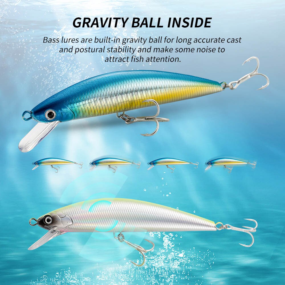 Fishing Lure Sinking Minnow 13 - Fishing Lure Crankbait review and price