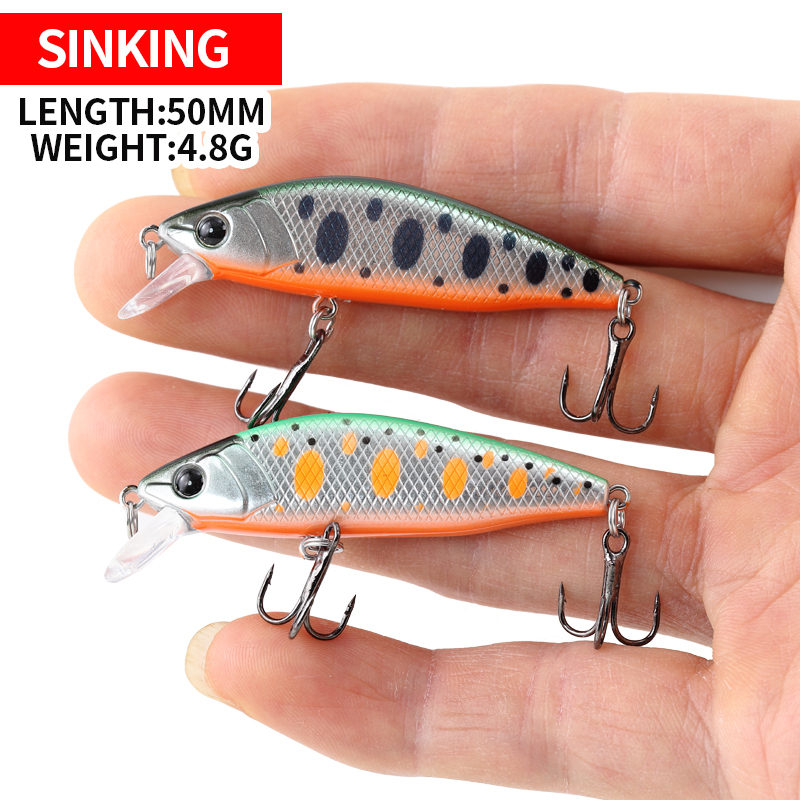 5cm4.8g Sinking Minnow Fishing - Fishing Lure Crankbait review and price