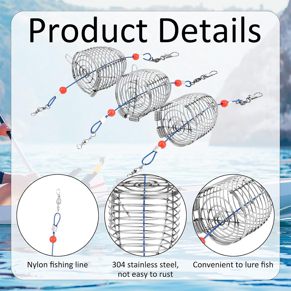 Carp Fishing Bait Trap Cage Bu - Fishing Lure Accessories review and price